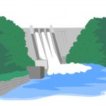 ダムの放流